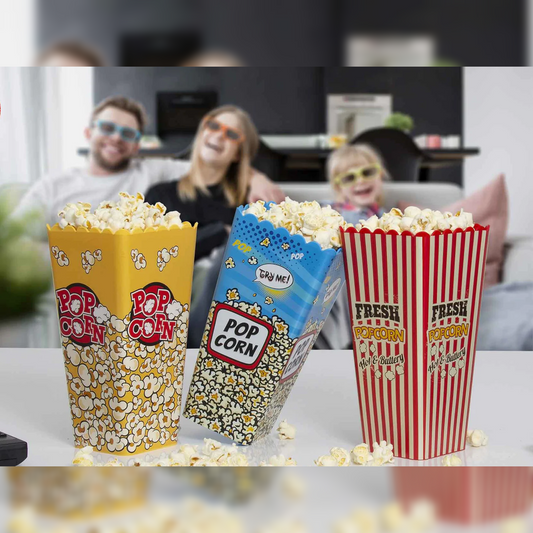Squared Popcorn Bucket - Lunaz Shop