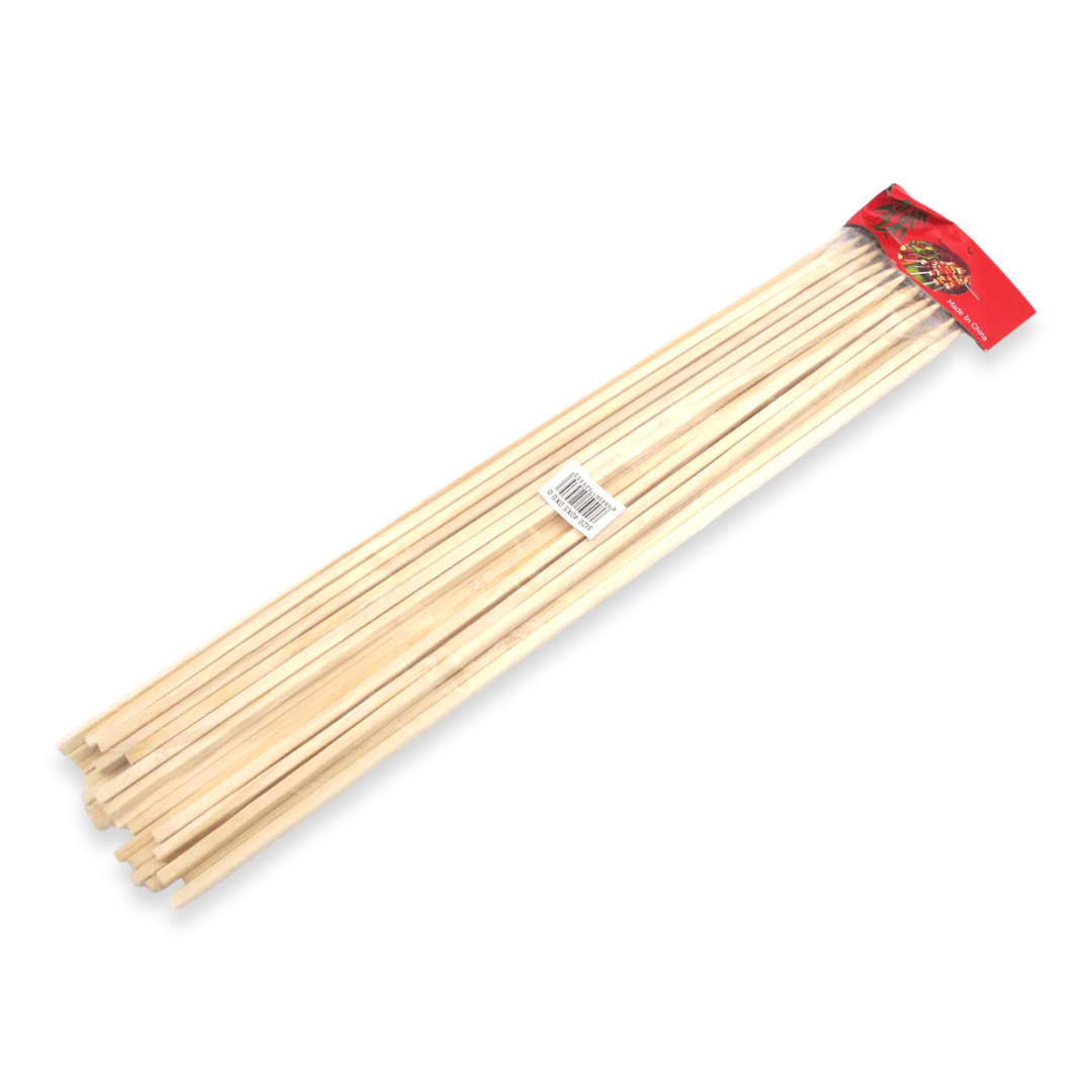 squared bamboo. skewers 40cm X2 - Lunaz Shop