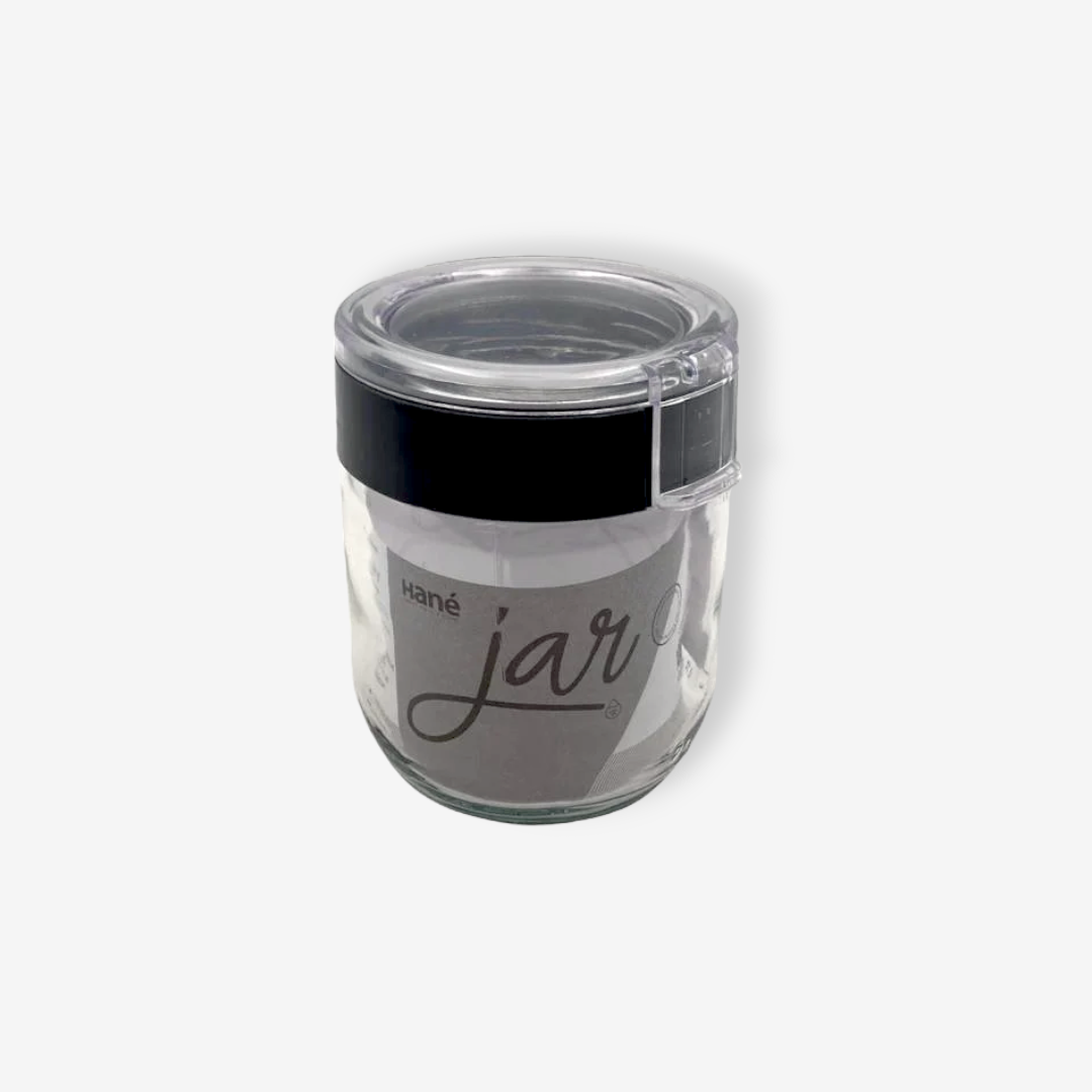 Glass Jar with Hanging Cover 425ml - Lunaz Shop