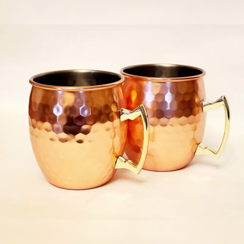 Stainless Mug with Coppery Look - Lunaz Shop