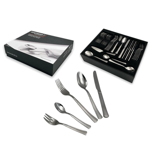 Dosthoff 72 pieces "Classy Mat" Cutlery Set SS 18-10 - Lunaz Shop