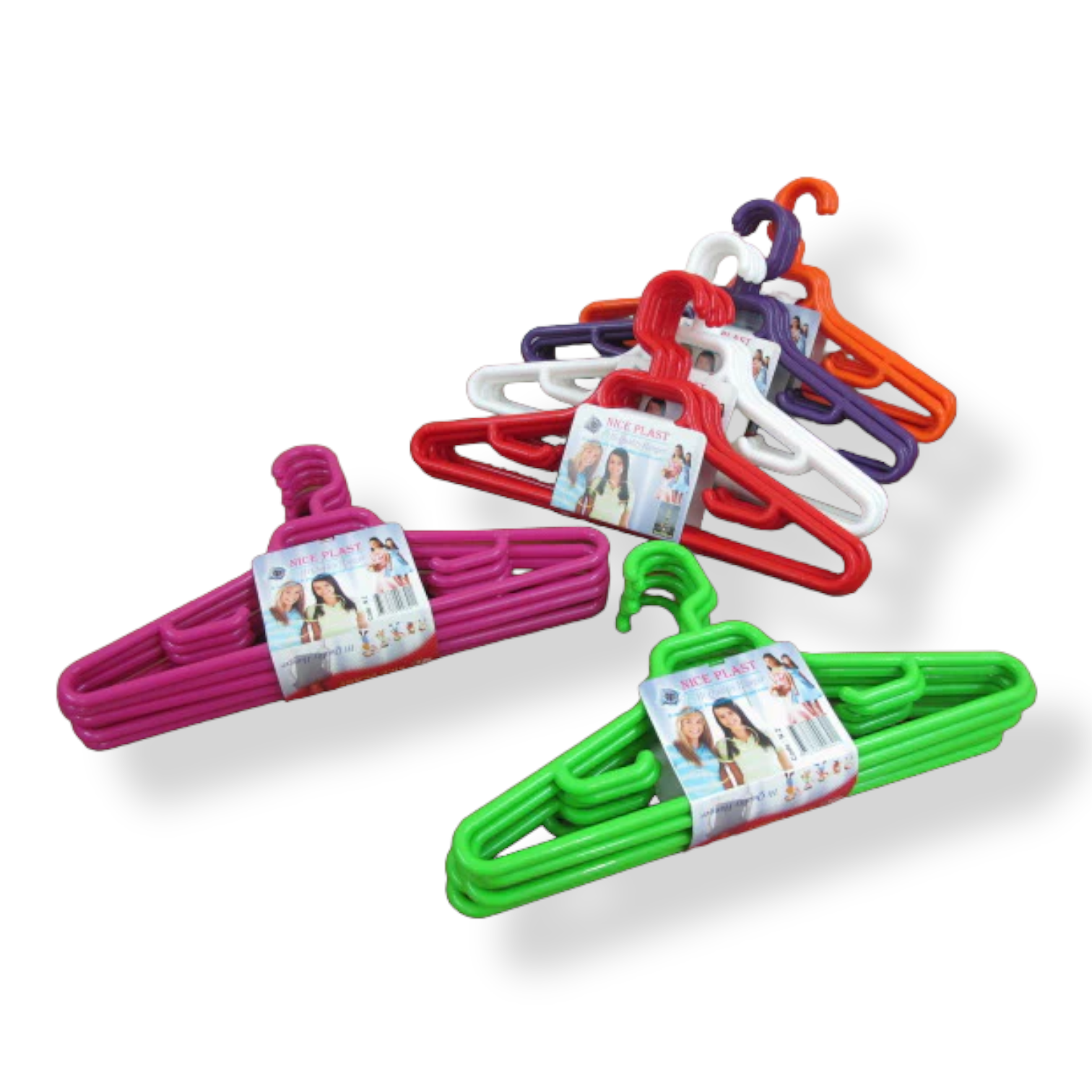 Plastic Clothes Hanger for kids X6 - Lunaz Shop