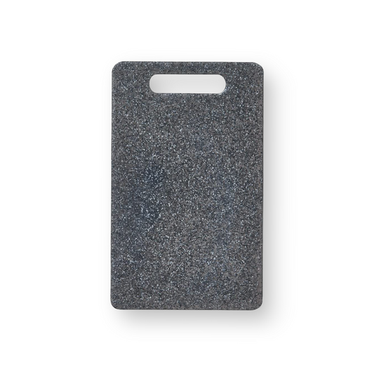 Plastic Chopping Board Granite Color with Handle - Lunaz Shop