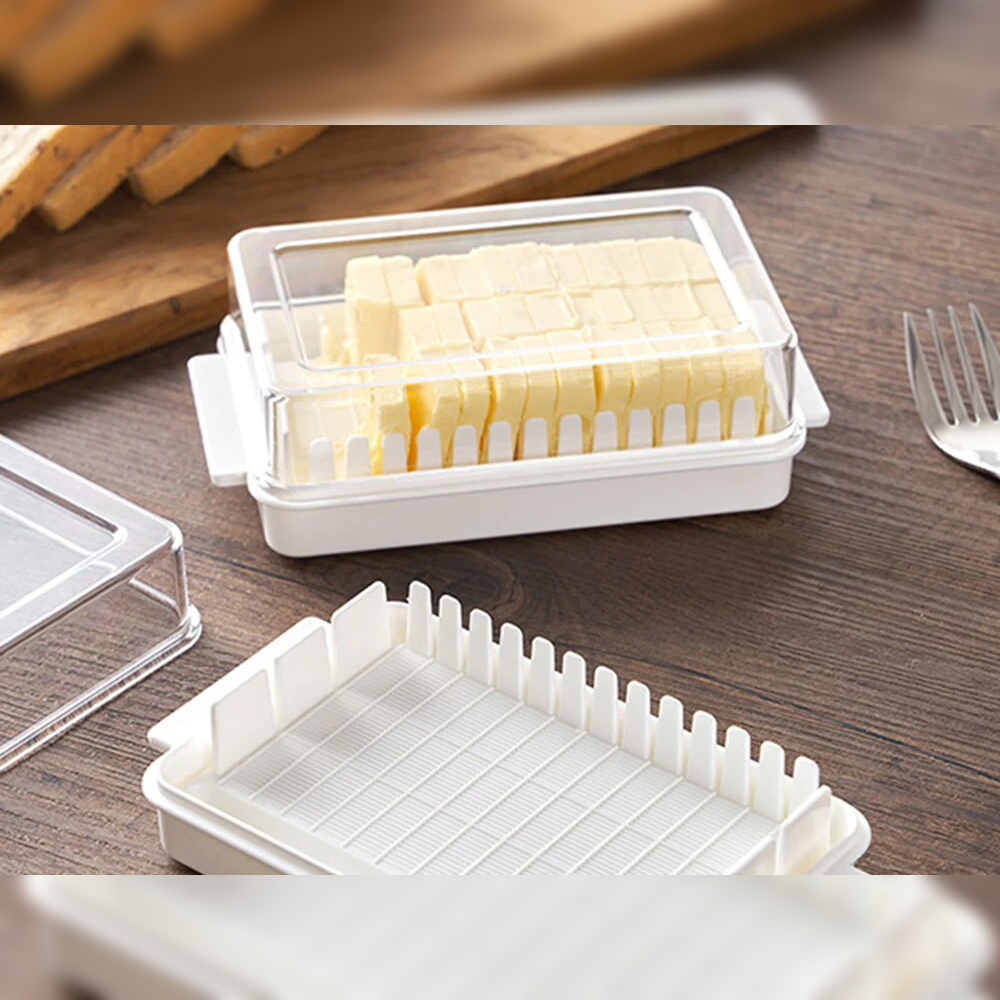 Butter or Cheese Keeper with Cutting Plate - Lunaz Shop
