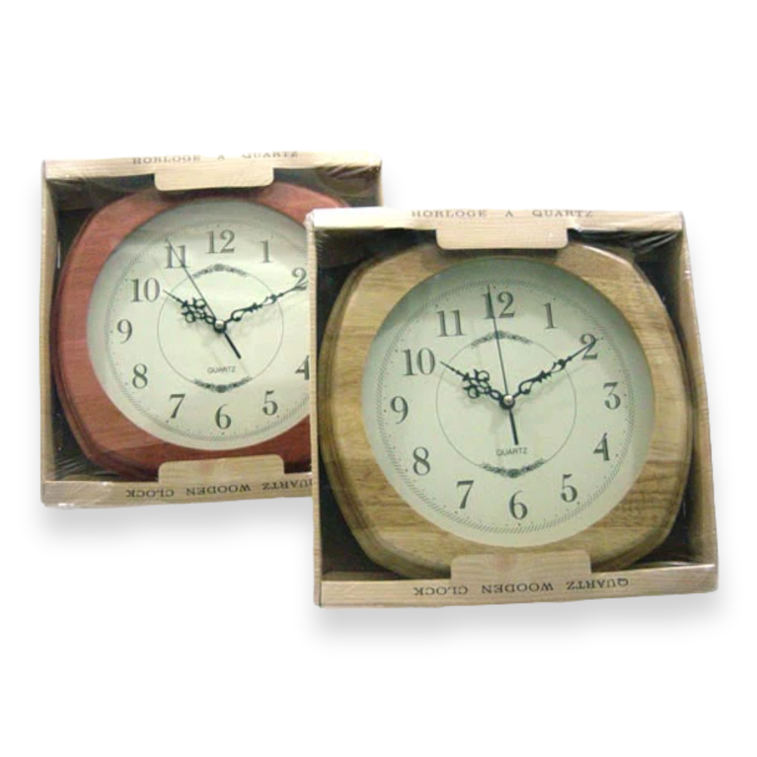 Wooden Wall Clock - Lunaz Shop
