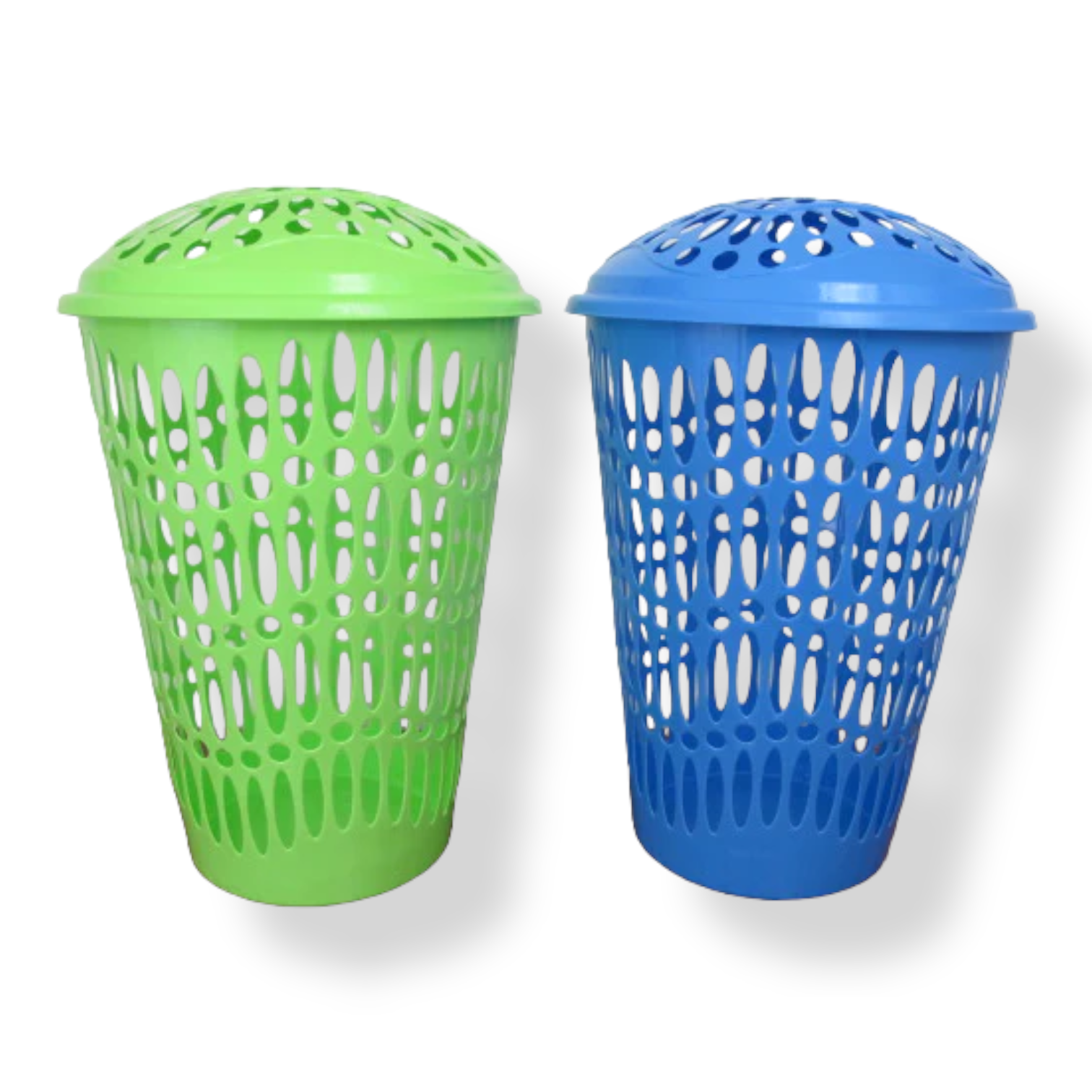 Round Plastic Laundry Basket - Lunaz Shop