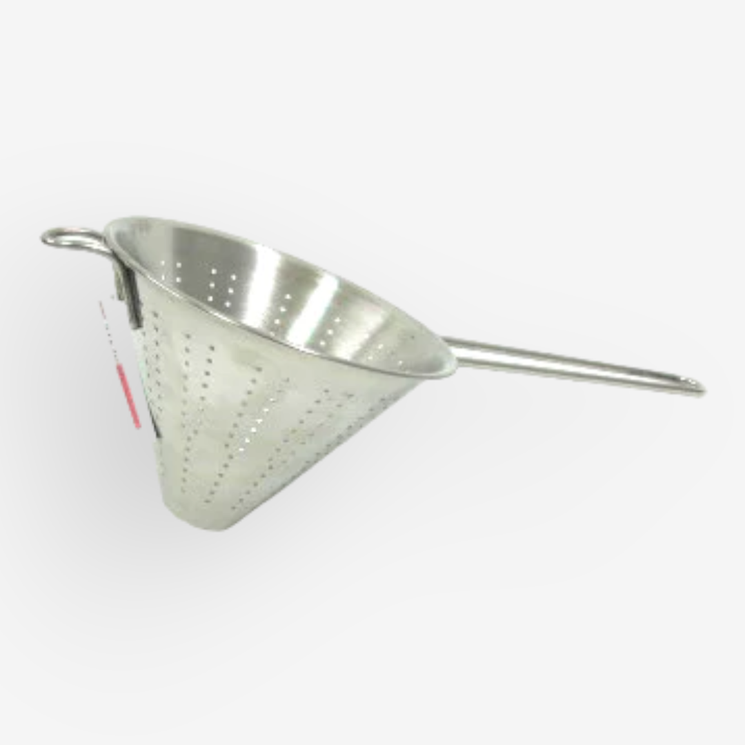 Stainless Steel conical punching strainer 16 cm - Lunaz Shop