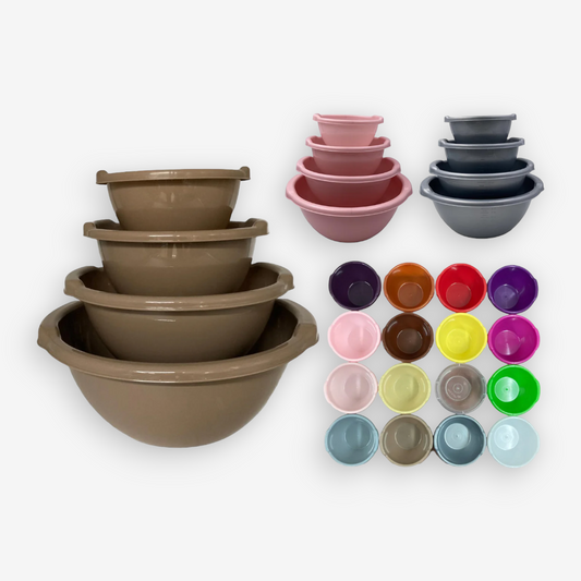Plastic Bowls Set of 4 - Lunaz Shop