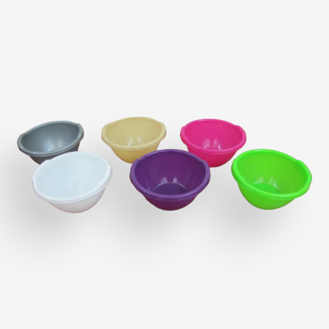 Small Plastic Colorful Bowl X2 - Lunaz Shop