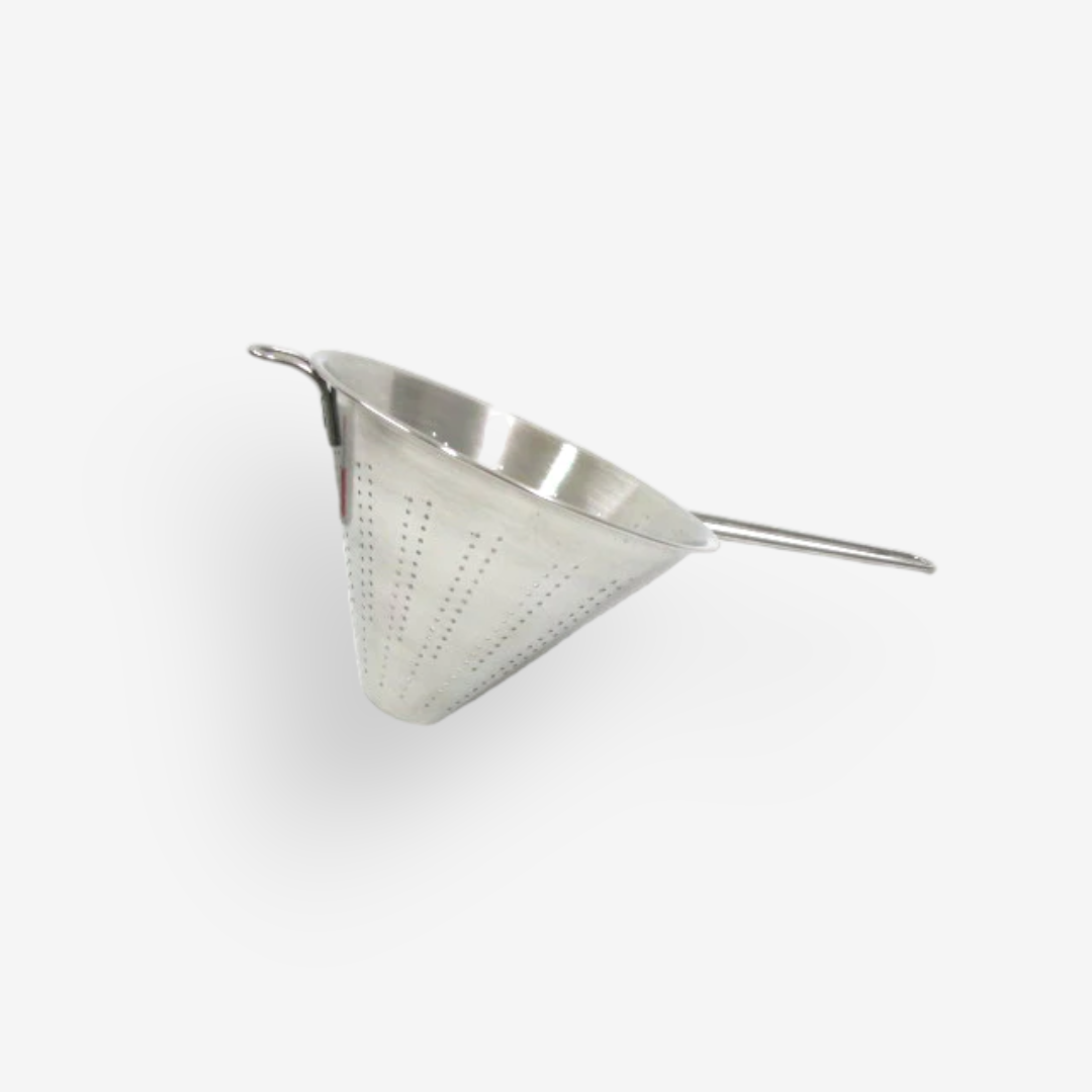 Stainless Steel conical punching strainer 22 cm - Lunaz Shop