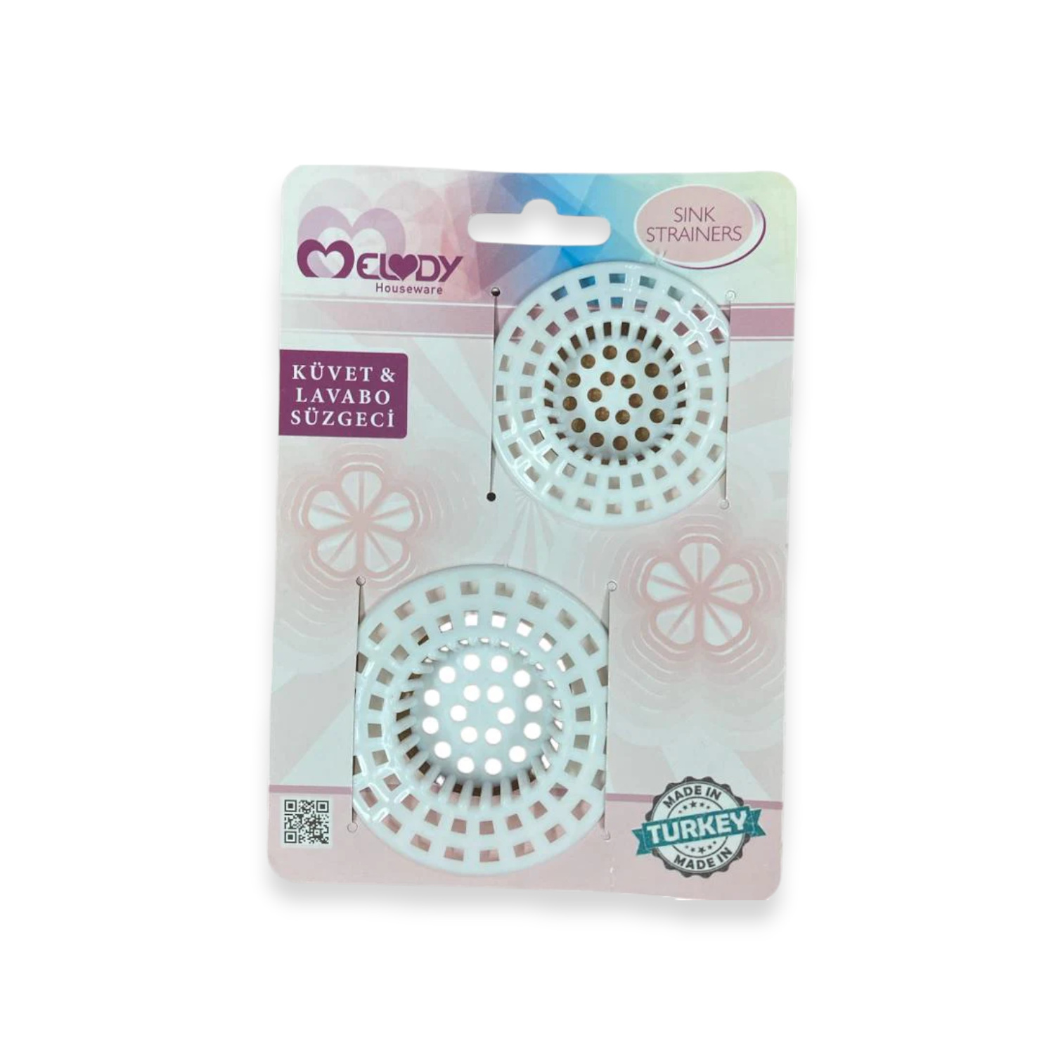 Set of 2 Plastic Sink Strainers - Lunaz Shop