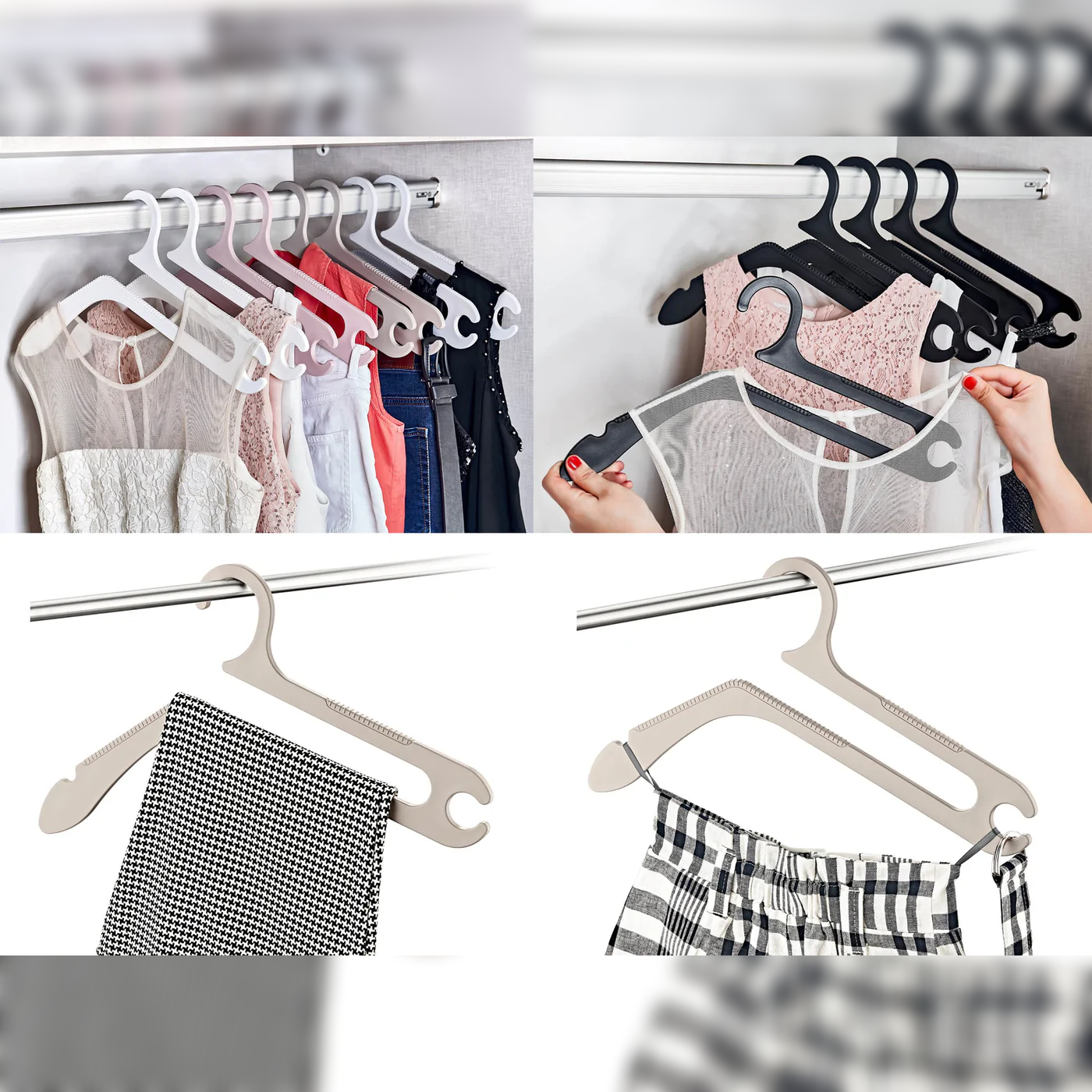 Set of 3 Wonder Cloth Hangers - Lunaz Shop