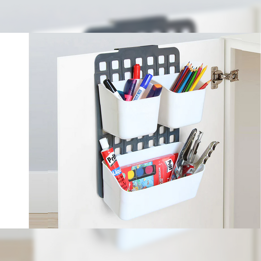 Adjustable Hanging Organizer 3 baskets - Lunaz Shop