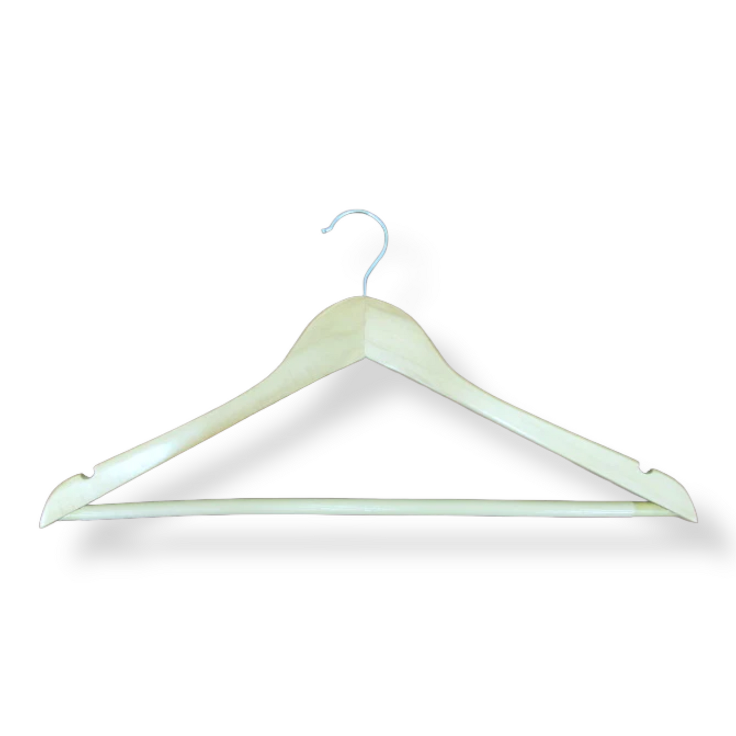 Light Color Wooden Non Slip Suit Hanger - Lunaz Shop
