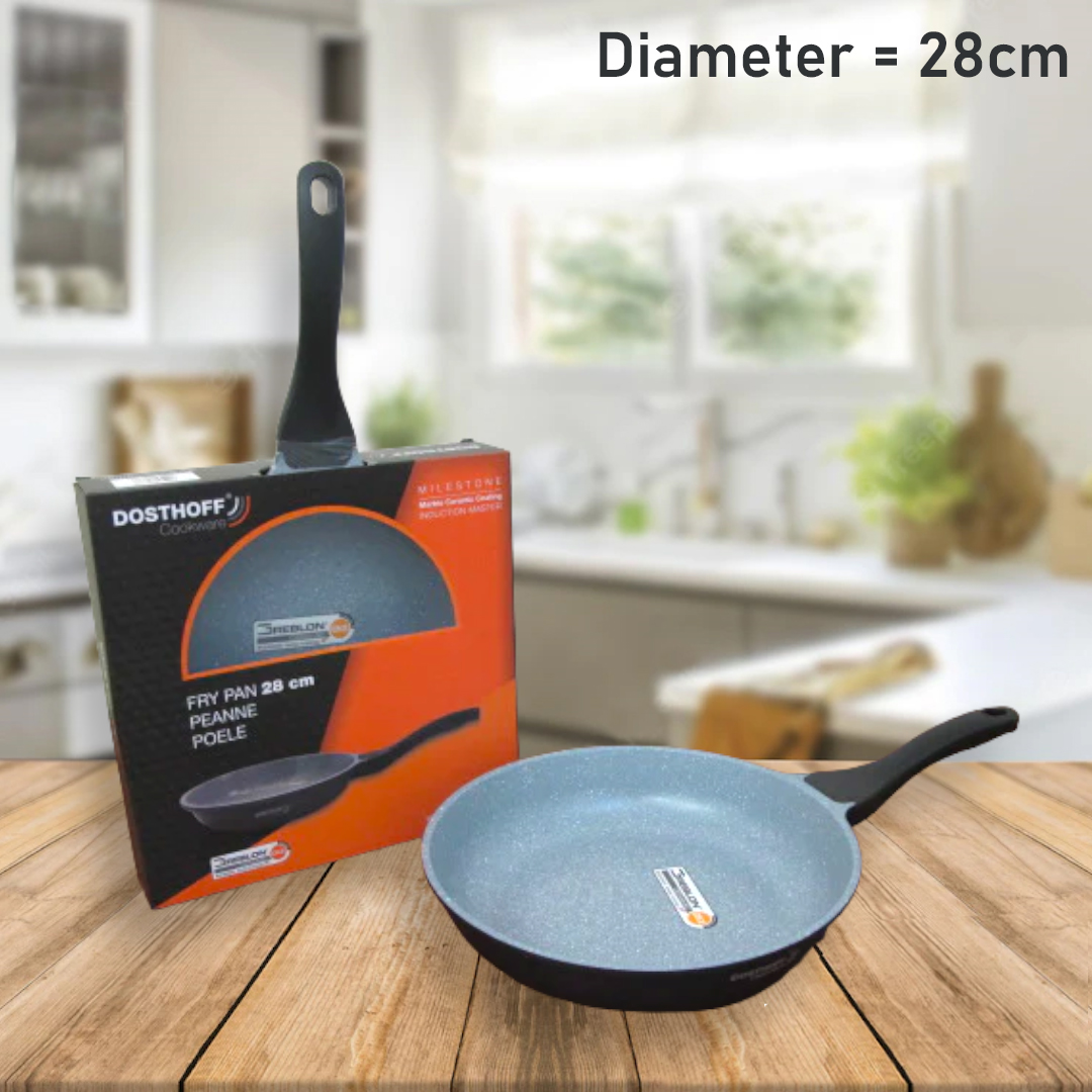 DOSTHOFF INDUCTION MASTER FRYING PAN BLACK 28 CM - Lunaz Shop