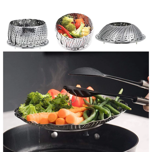 STEAMER VEGETABLE BASKET - Lunaz Shop