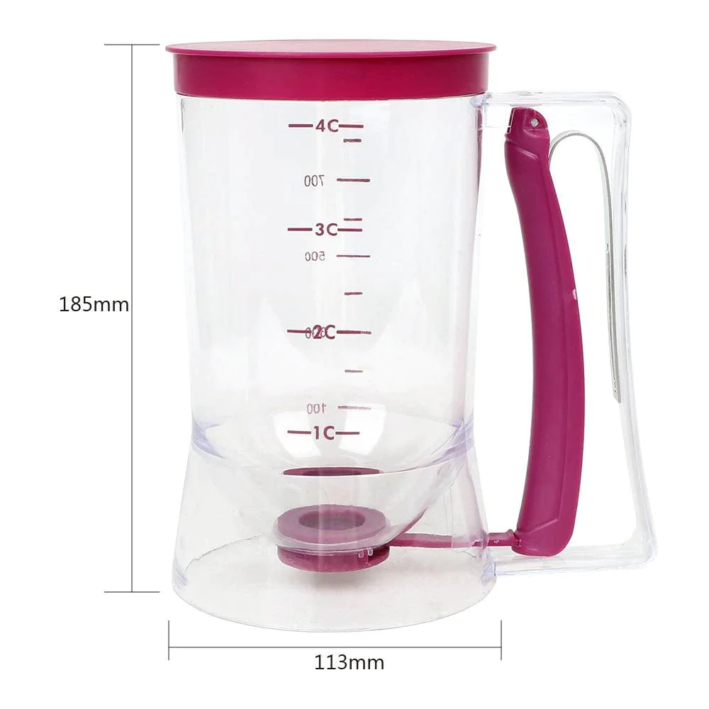 Batter Dispenser with Measuring Label - Lunaz Shop