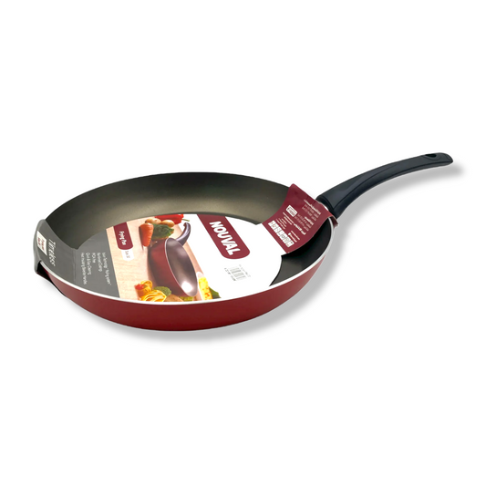 Nouval Red Frying Pan - Different Sizes Available - Lunaz Shop