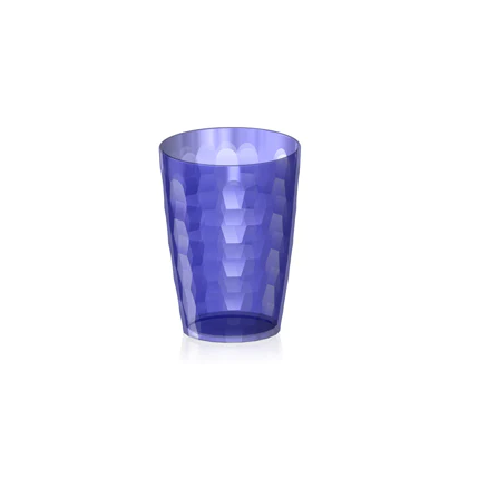 Plastic Cup with Crystal Design X2 - Lunaz Shop