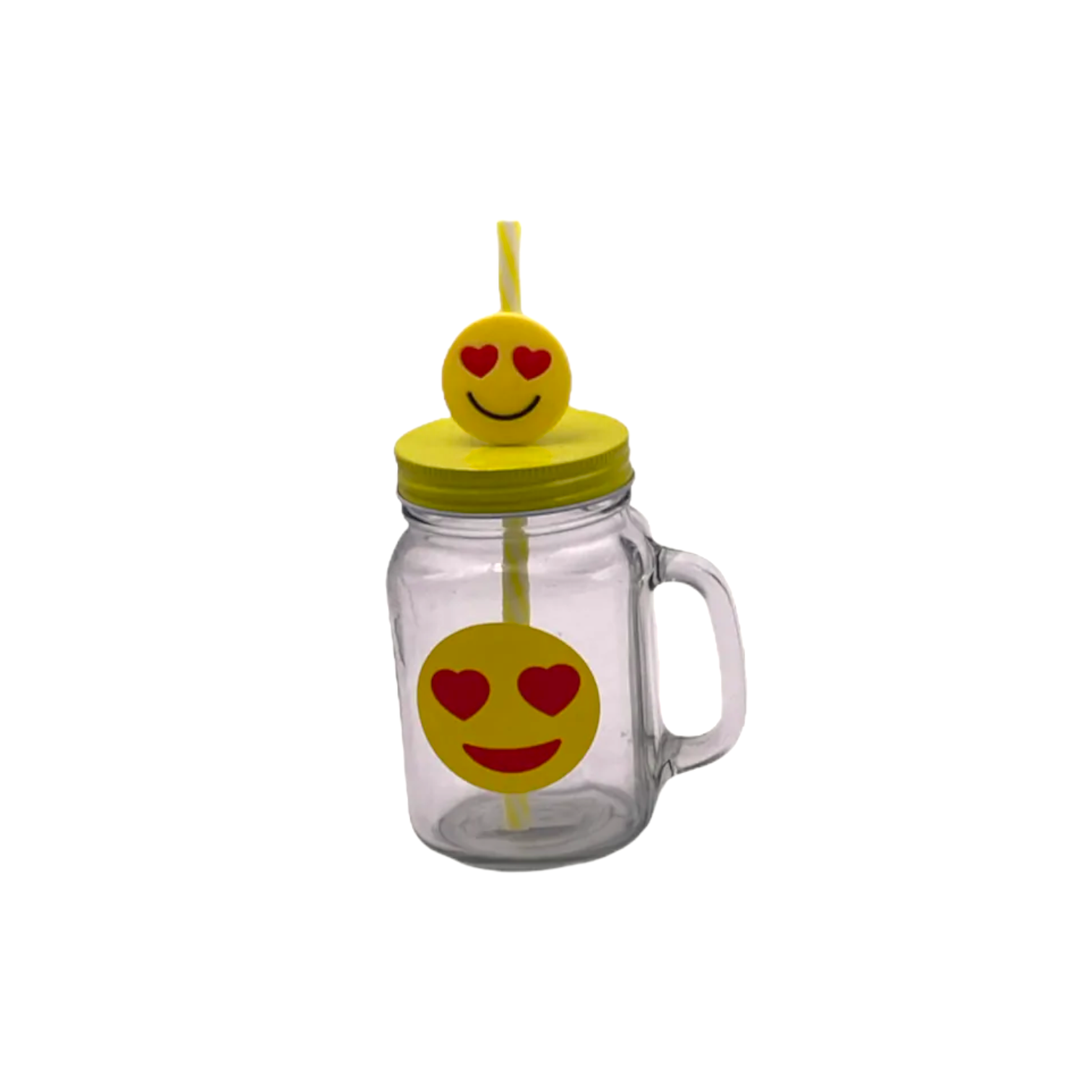 Emoji Mug with Straw - Lunaz Shop