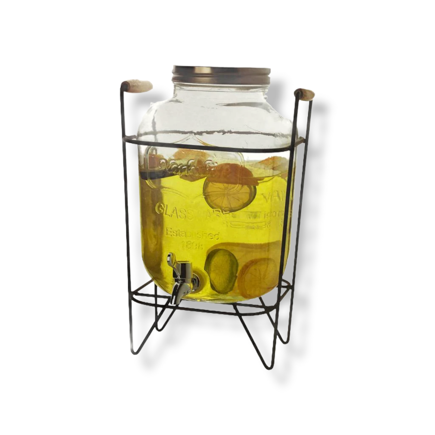 Glass Beverage Dispenser 5L - Lunaz Shop