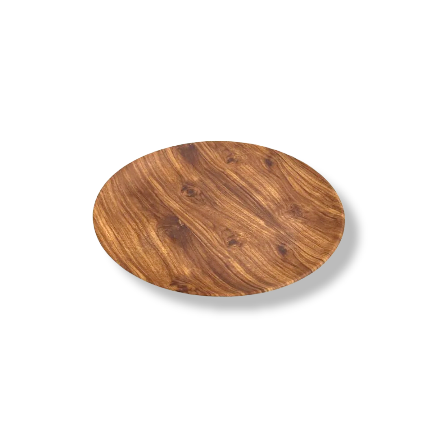 Wooden Design Melamine Dinner Plates X6 - Lunaz Shop