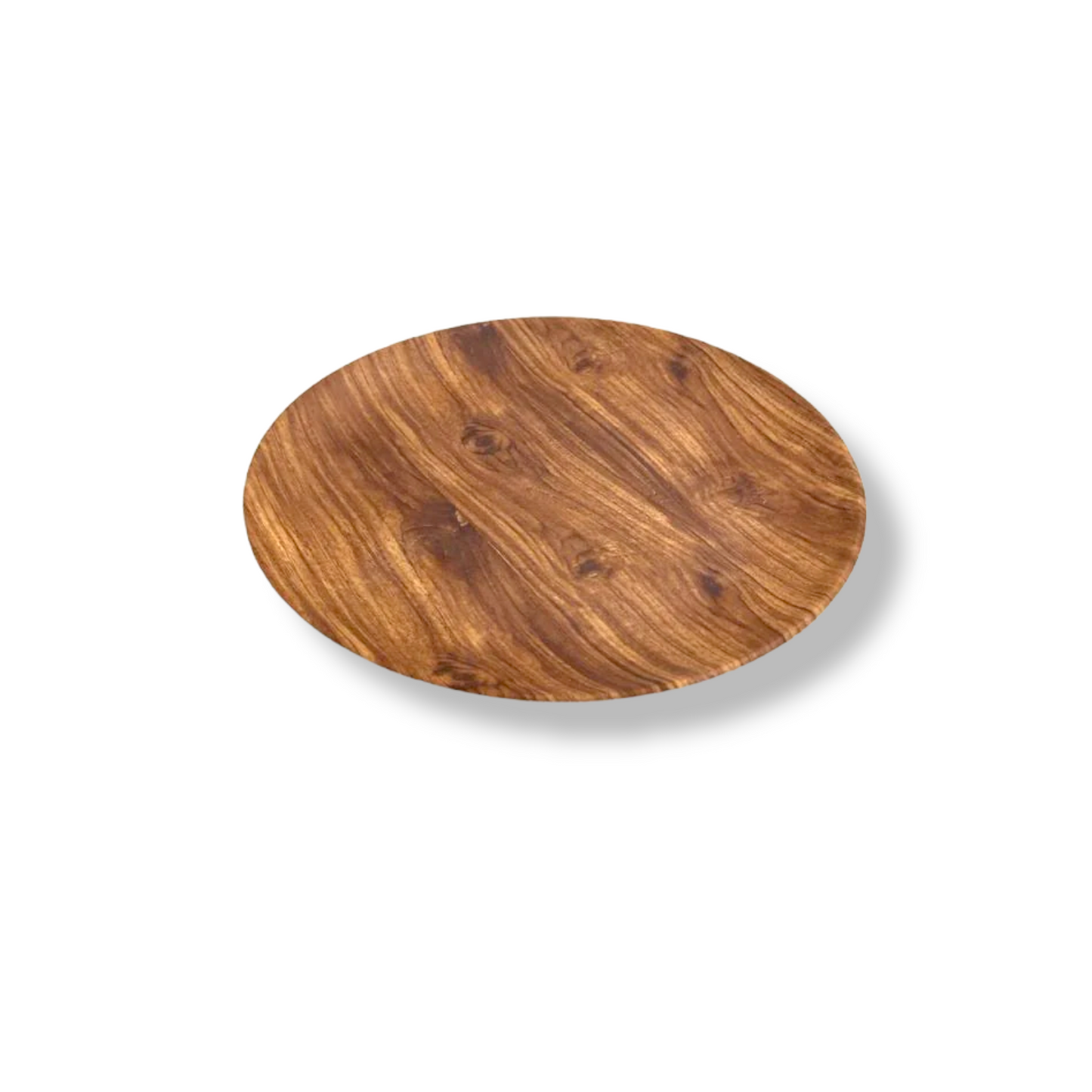 Wooden Design Melamine Dessert Plates X6 - Lunaz Shop