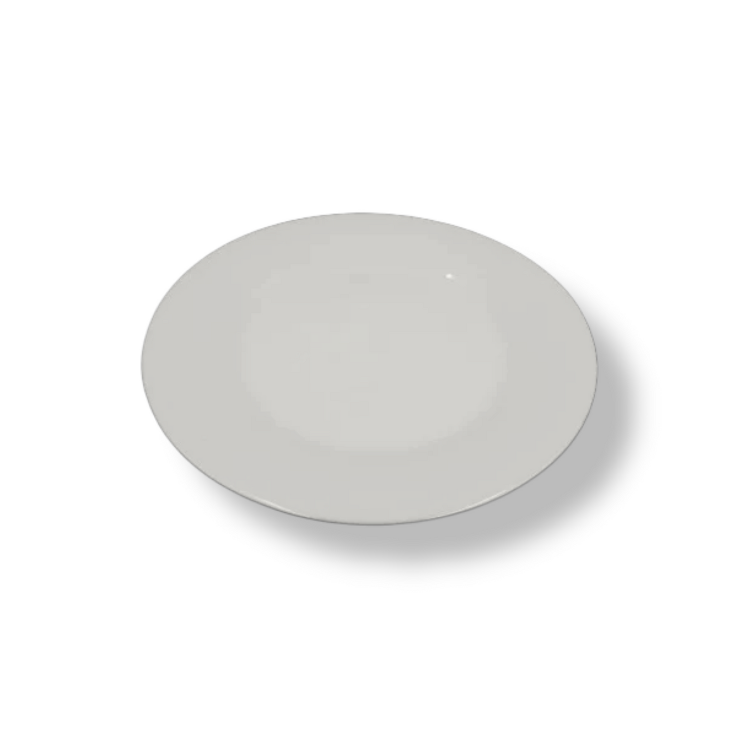 Opal Plain White Dinner Plate - Lunaz Shop