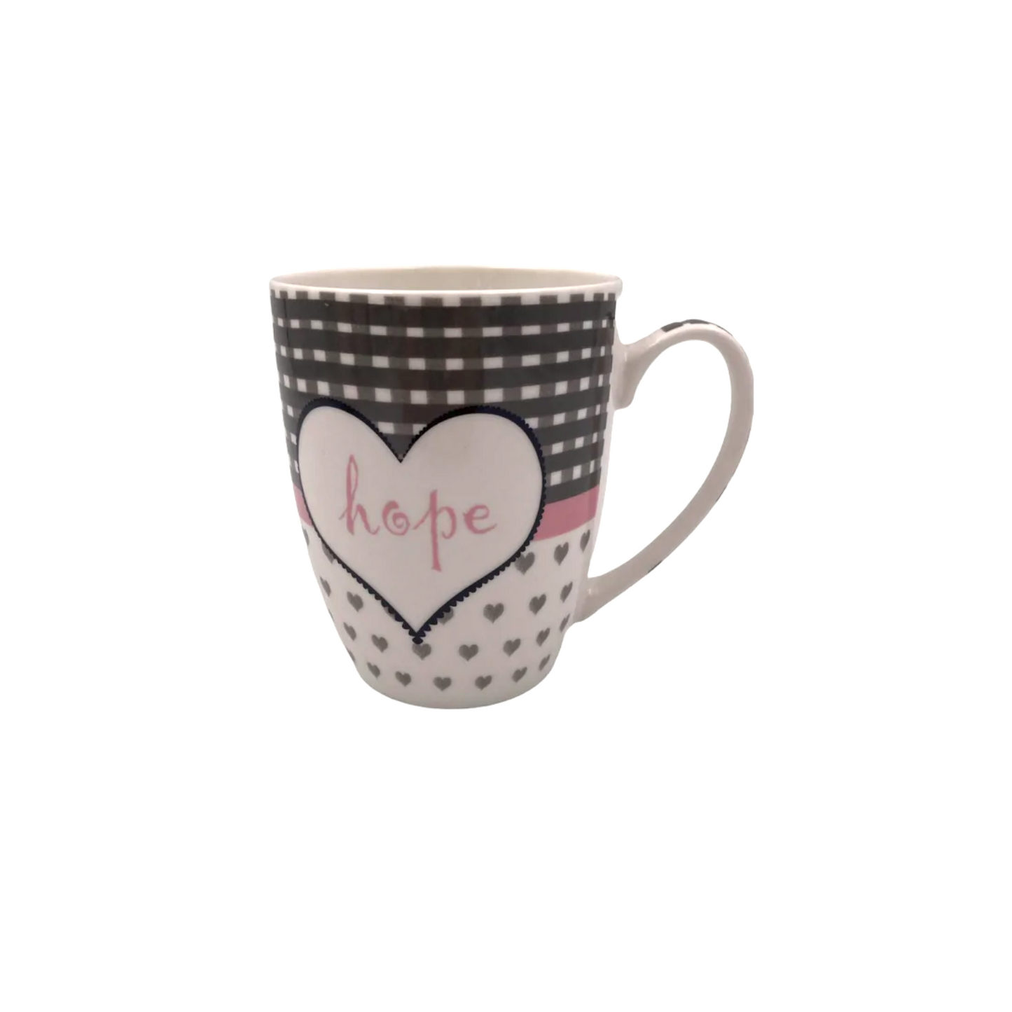 Pink and Gray Porcelain Mug - Lunaz Shop