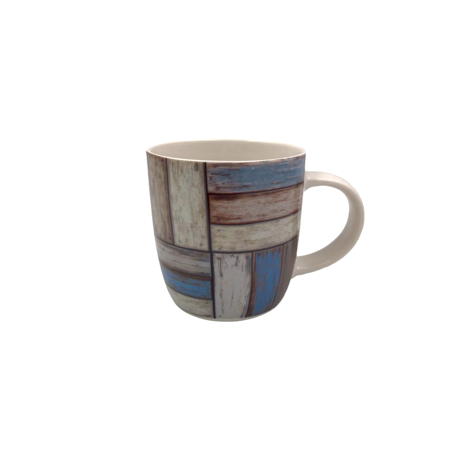 Rustic Wood Porcelain Mug - Lunaz Shop