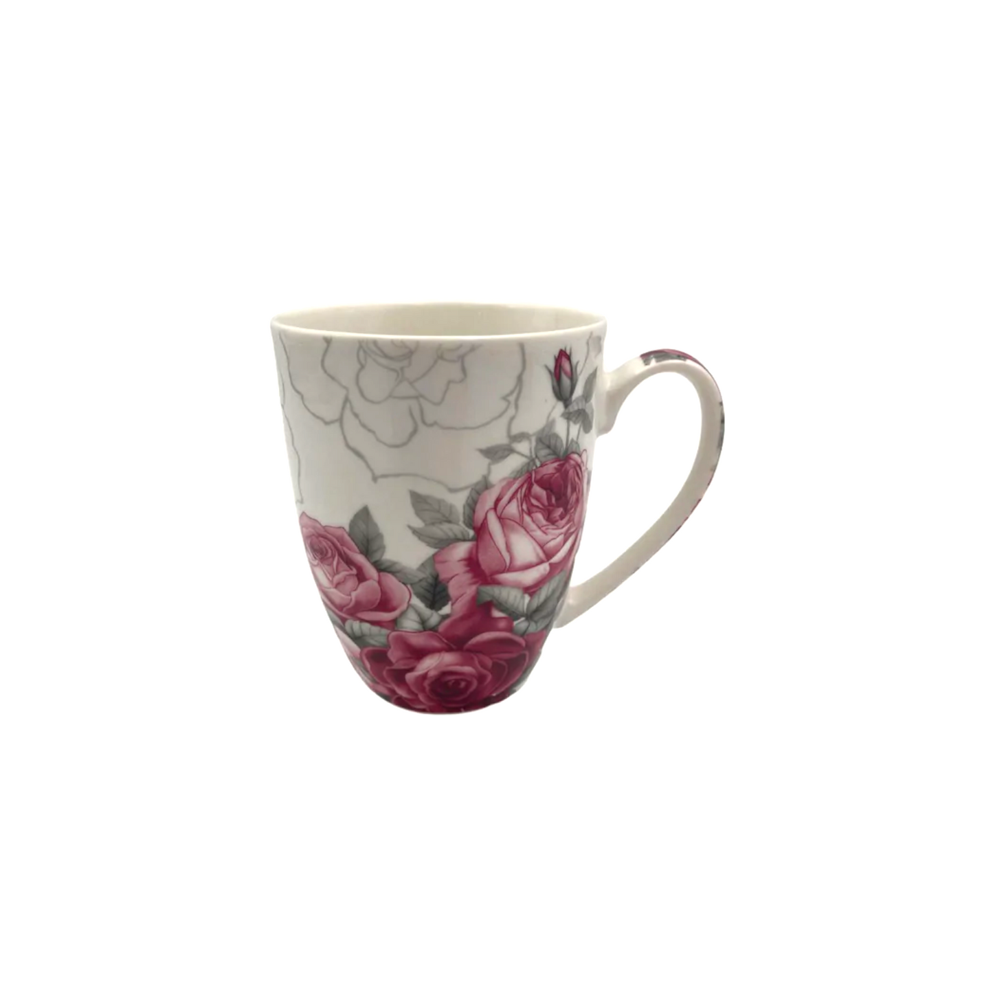 Rose Blossom Porcelain Mug - Lunaz Shop