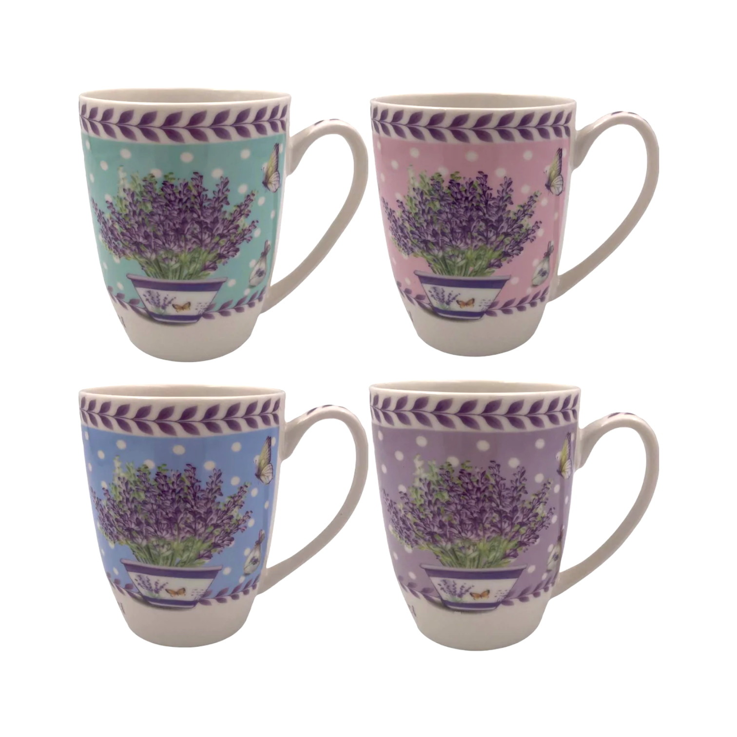 Lavender Porcelain Mug - Lunaz Shop