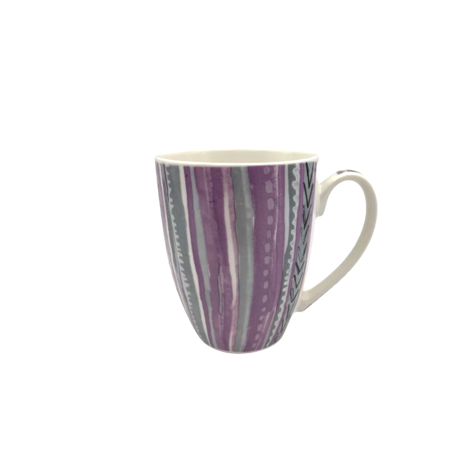 Purple Fiesta Porcelain Mug - Lunaz Shop