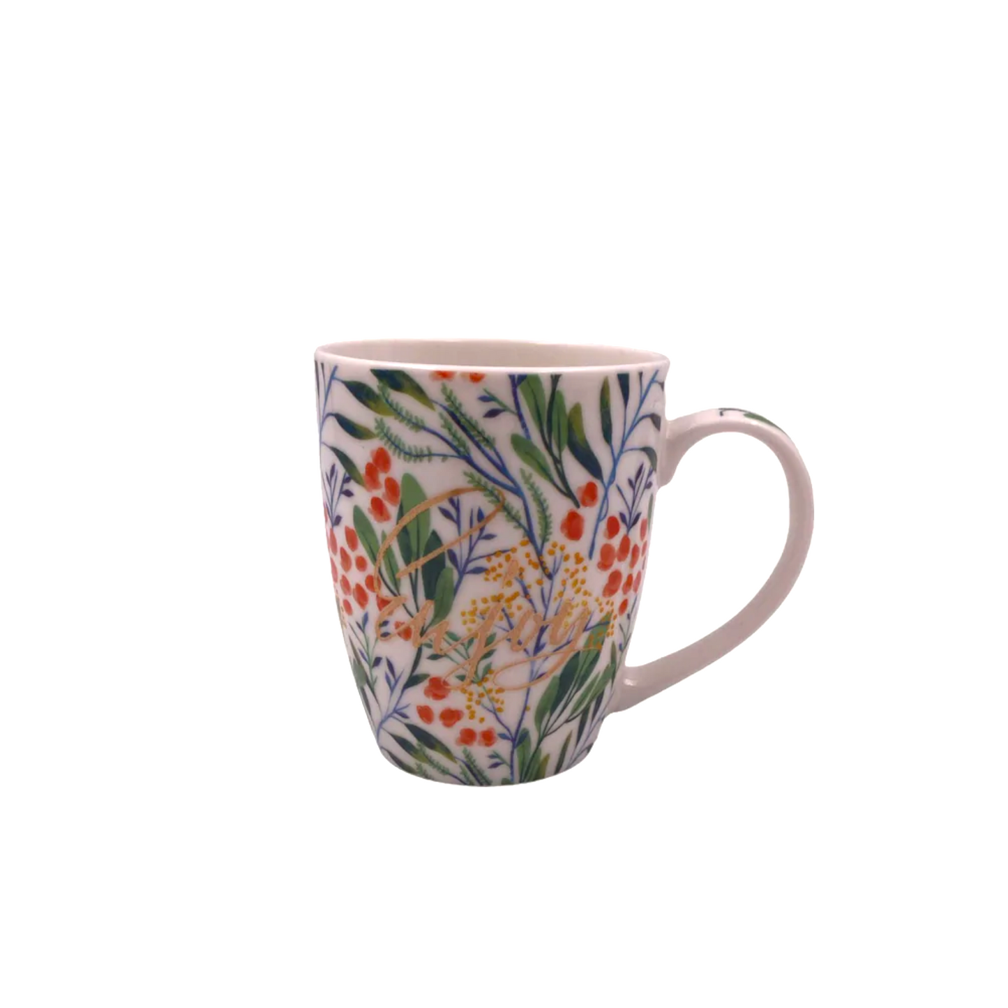 Floral Porcelain Mug - Lunaz Shop
