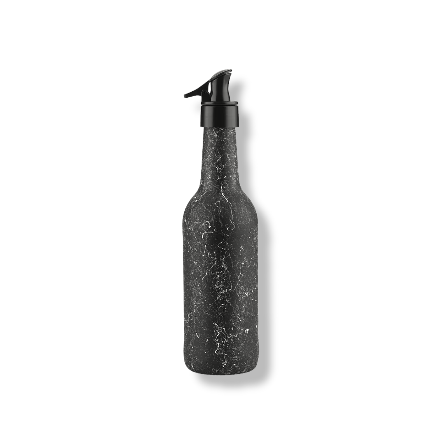 Marble Deco Black Oil Bottle 330CC - Lunaz Shop