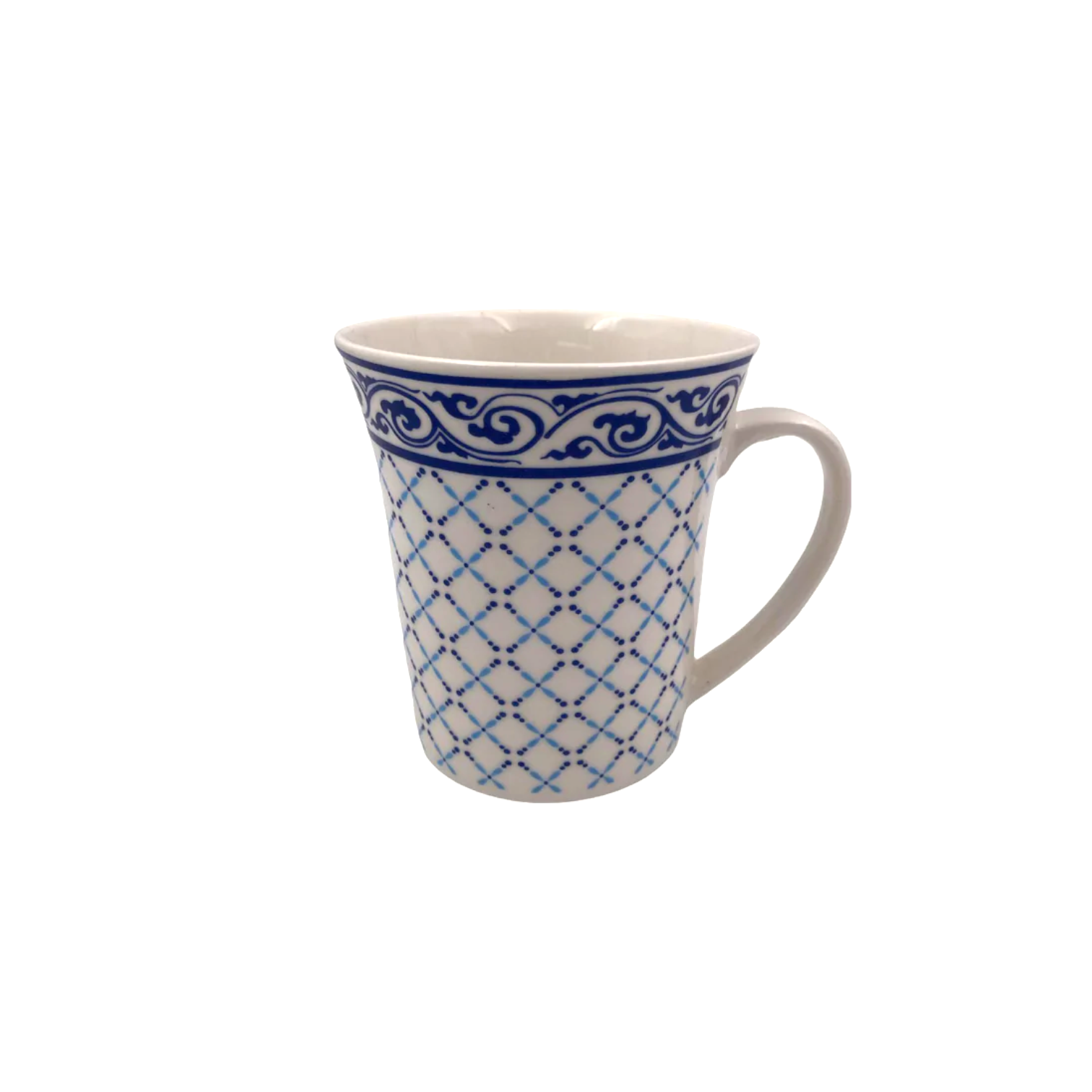 Blue & White Porcelain Mug - Lunaz Shop