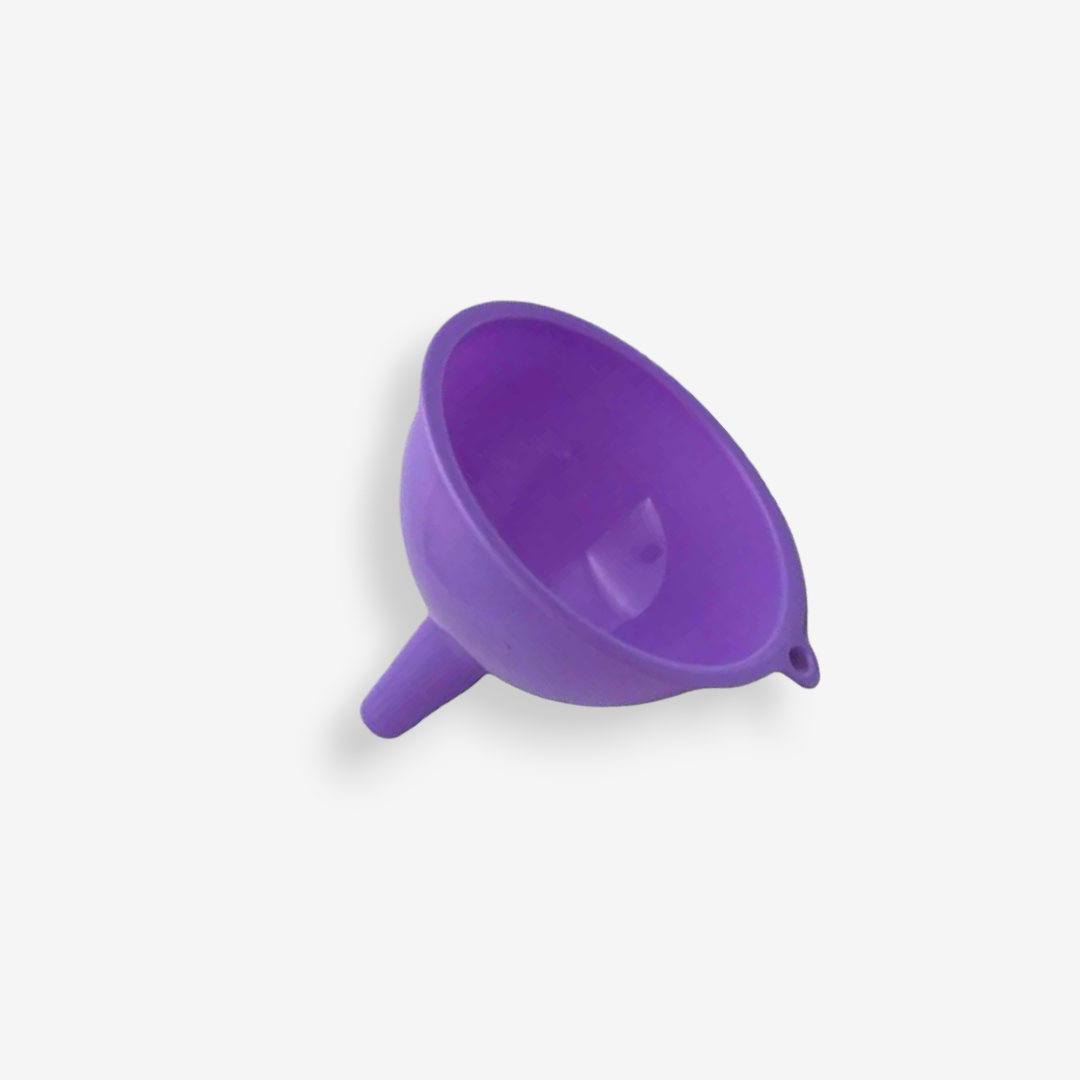 Colorful plastic funnel; Diameter=13 cm - Lunaz Shop