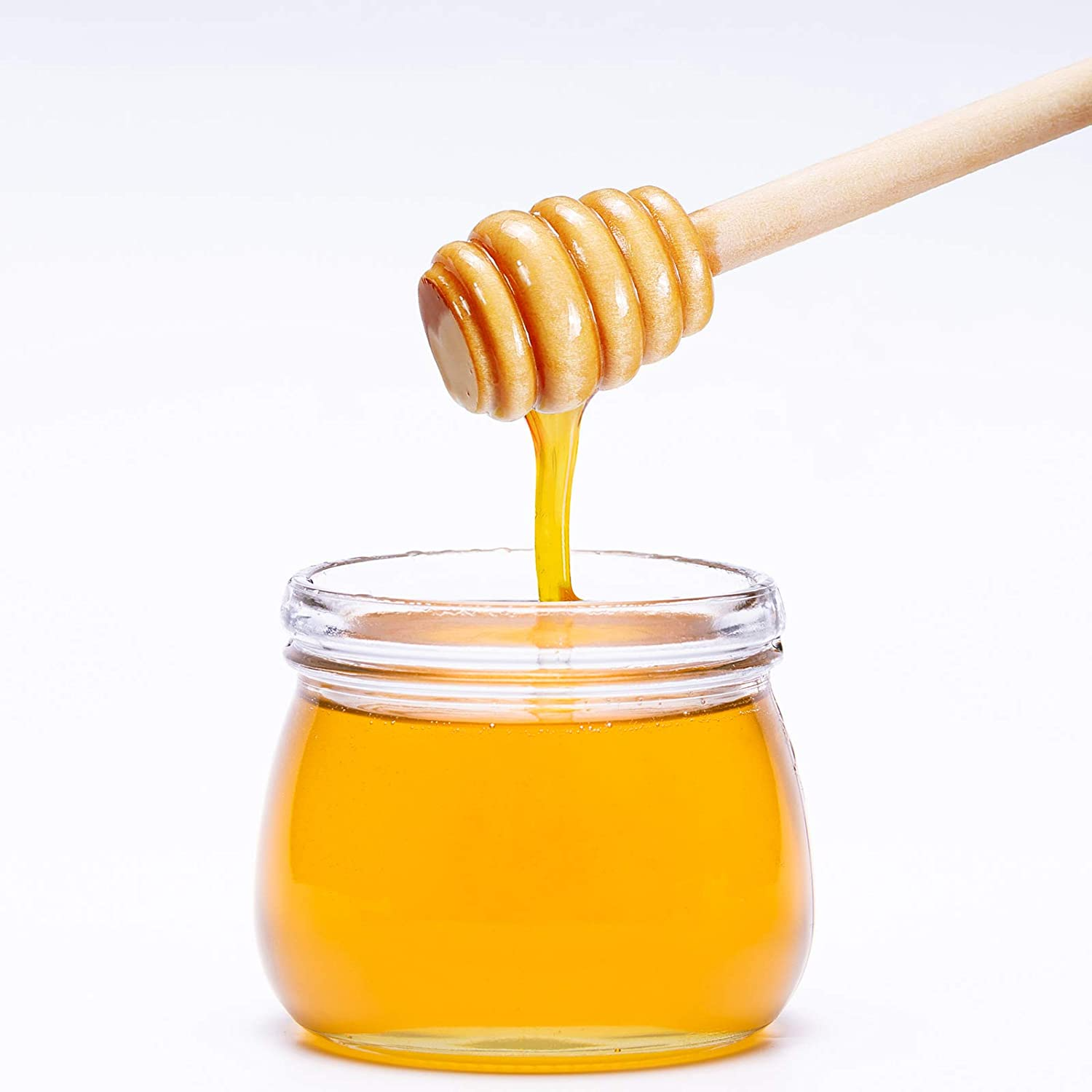 Wooden Honey Dipper; 17 cm - Lunaz Shop
