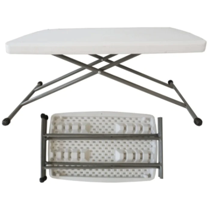 Plastic Table with adjustable height 75x50cm - Lunaz Shop