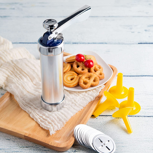 Stainless Cookie Press - Lunaz Shop