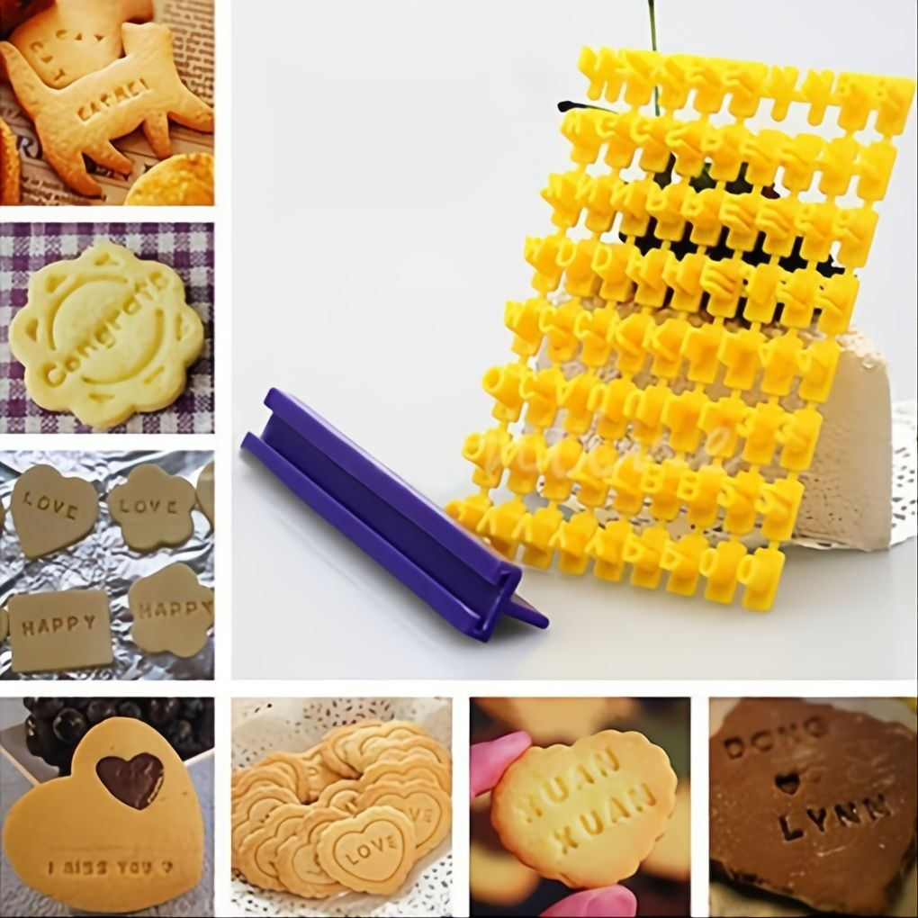 Alphabet Printing Stamp for Cookies - Lunaz Shop