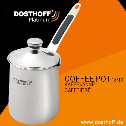 Dosthoff SS 18-10 Coffee Pot 6 OZ - Lunaz Shop