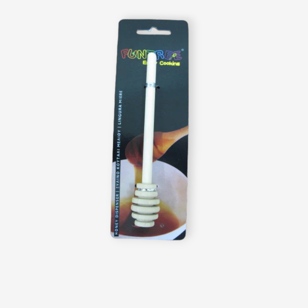 Wooden Honey Dipper - Lunaz Shop