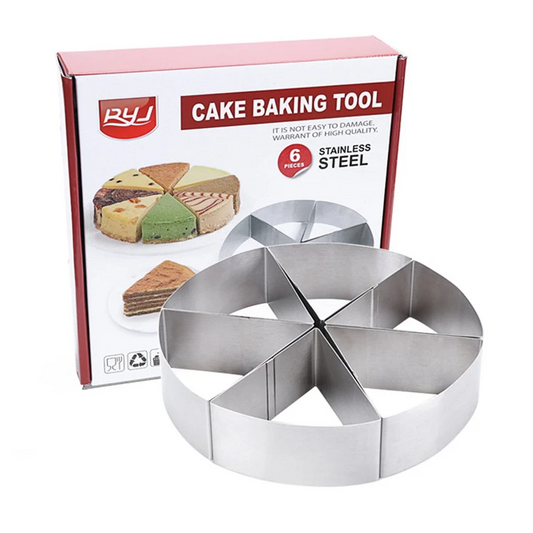 Multi Slices Round Shaped Rings for Cake - Lunaz Shop