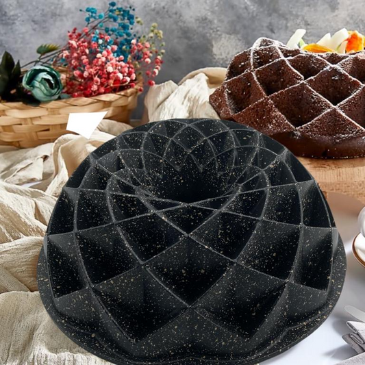 DOSTHOFF CAST ALUMINIUM GRANITE COATED BUNDFORM CAKE PAN - Lunaz Shop