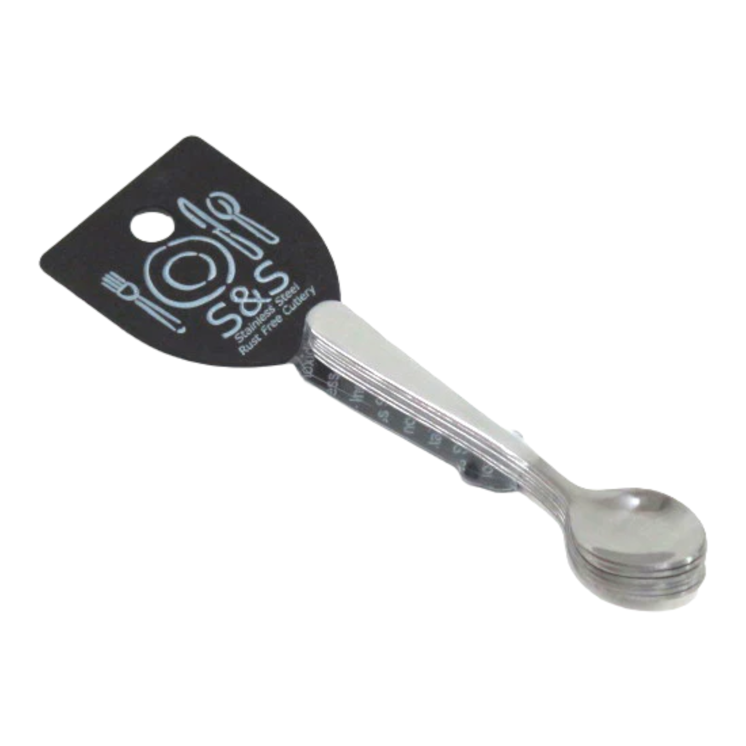 Plain Demitasse Spoons X6. - Lunaz Shop