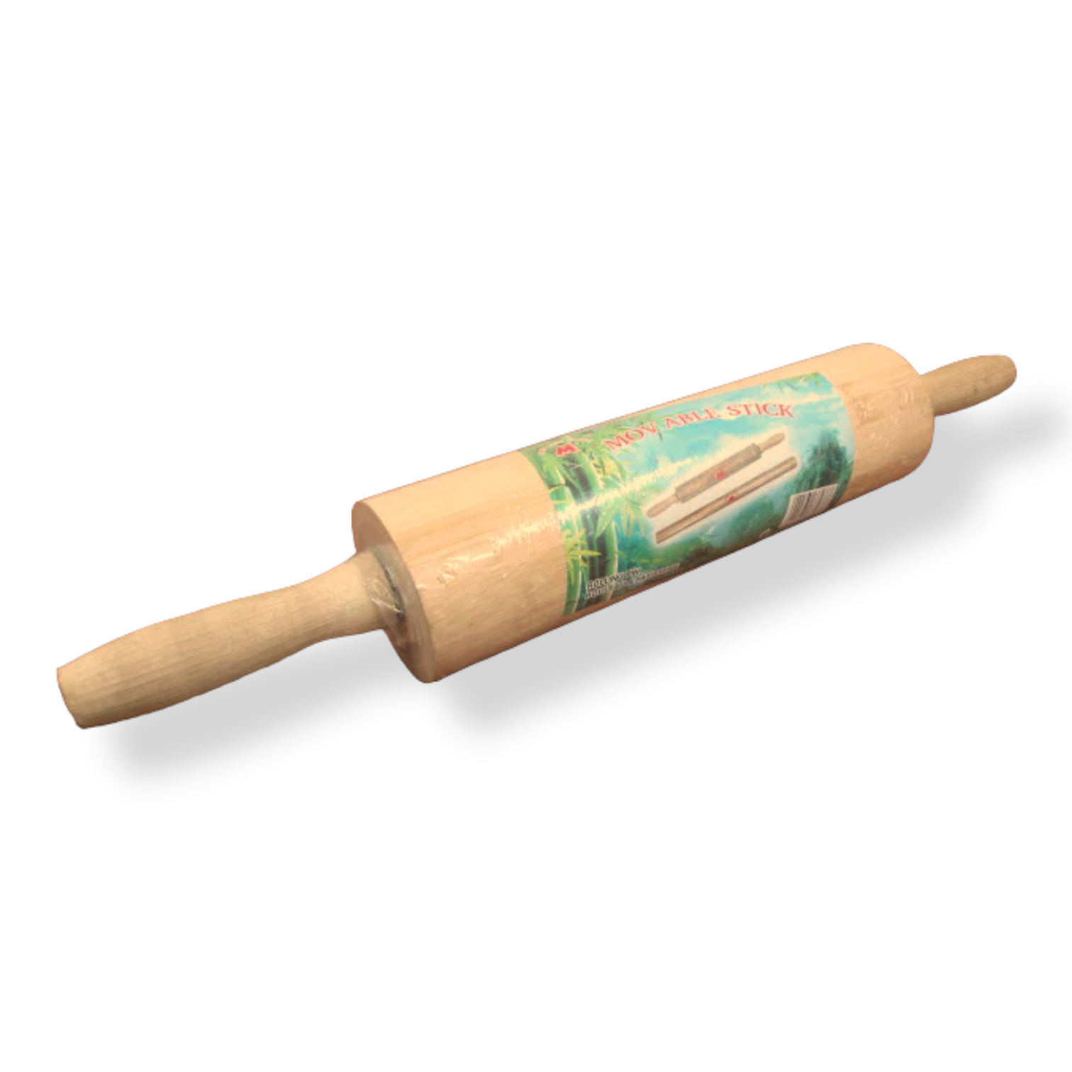 Large wooden rolling pin with rotating axes - Lunaz Shop