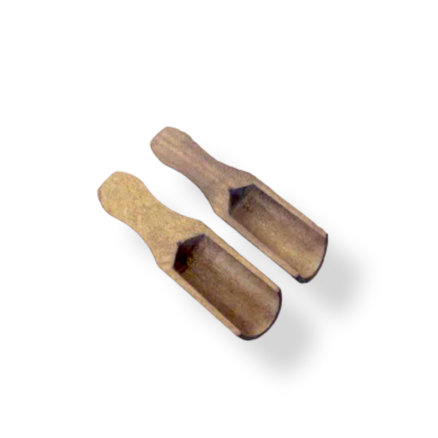 Set of 2 Small Wooden Shovels for Spice - Lunaz Shop