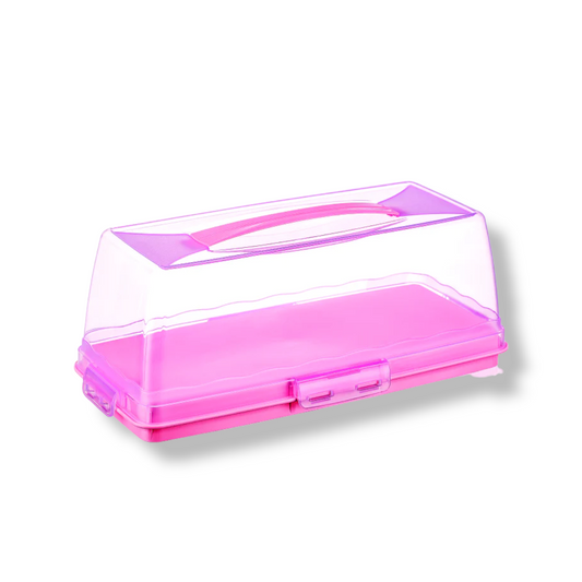 Copy of High Rectangular Pastry Carrier With Lid - Lunaz Shop