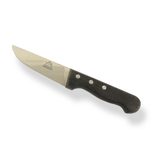 Butcher Knife with Wooden Handle; 13 cm - Lunaz Shop